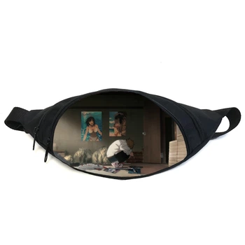 Поясная сумка бананка Человек бензопила Chainsaw Man (GB СwM 030) Gear Bag черная