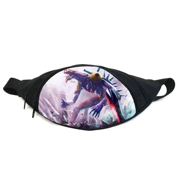Сумка бананка Євангеліон Evangelion (GB Evan 05) Gear Bag чорна