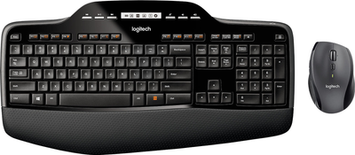 Zestaw bezprzewodowy Logitech MK710 Wireless Black (920-002443)