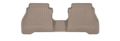 Автомобильные коврики в салон Weathertech на Jeep Gladiator 20- 2-й ряд бежевые Джип Гладиатор WT0028048