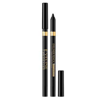 Олівець для очей Eveline Cosmetics Eyeliner Pencil Waterproof водостійкий Black 9 г (5901761936469)