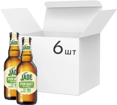 Brasserie Castelain Jade світле органічне 0,25 л × 6