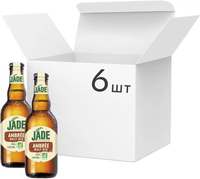 Brasserie Castelain Jade напівтемне органічне 0,25 л × 6