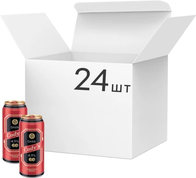 Cody's Dark світле фільтроване 0,5 л × 24