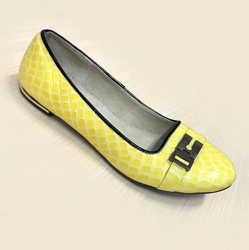 Мокасини жіночі Masheros жовті 36 23см. 95