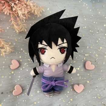 Мягкая игрушка Саске Учиха из аниме Наруто / Naruto.