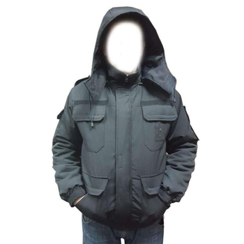 Куртка-бушлат для поліції -20 C Pancer Protection чорний (48)