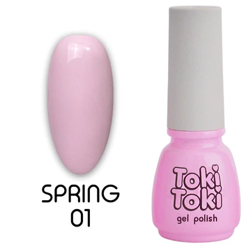Гель-лак Toki Toki Spring №01, 5 мл