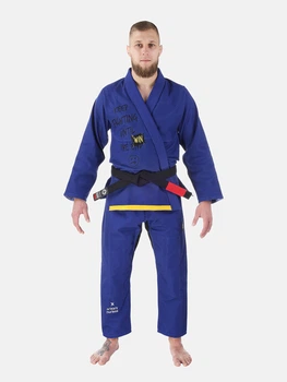 Кимоно Keep Fighting BJJ Gi Royal Blue A1L Цвет Синий (501374-201-A1L)