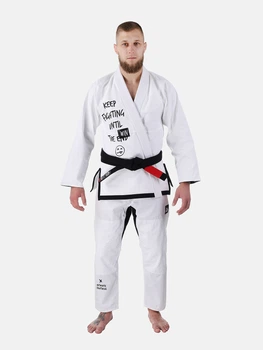 Кимоно Keep Fighting BJJ Gi White A1L Цвет Белый (501374-500-A1L)