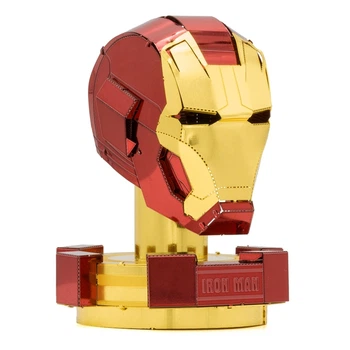 Металлический конструктор 3Д Metal Earth - Marvel - Iron Man Helmet, MMS324