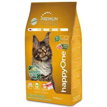 Премиум Корм для Стерилизованных Кошек со Свежим Мясом happyOne Premium Sterilized Cat Fresh Meat 10 кг