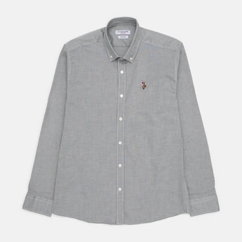 Рубашка хлопковая мужская U.S. Polo Assn 9215.40 M (46) Фисташковая (2000000008820)