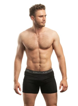 Удлинённые трусы боксеры Jolidon N281BL Nero 52(XL) Черный