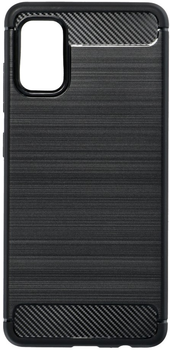 Etui plecki Beline Carbon do Samsung Galaxy A41 Black (5903919062280)