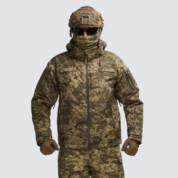 Тактическая зимняя куртка UATAC Pixel mm14 Membrane Climashield Apex L