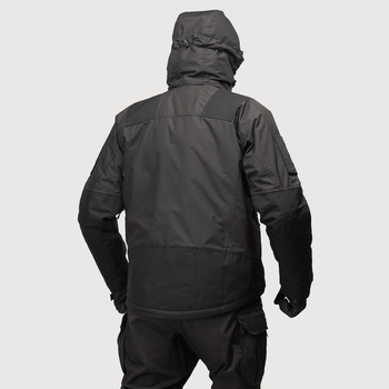 Тактична зимова куртка UATAC Black Membrane Climashield Apex S
