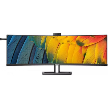 Монітор 44.5" Philips 45B1U6900CH Dual QHD VA вигнутий 2xHDMI DP USB-C RJ-45 USB-hub Black