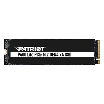 Твердотельный накопитель SSD M.2 Patriot P400 Lite 1TB NVMe 1.4 2280 Gen 4x4, 2700/3500 3D TLC P400LP1KGM28H