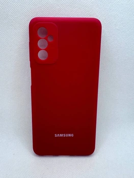 Чохол Silicone Cover Full для Samsung Galaxy M52 Червоний
