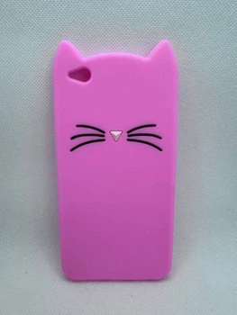 Чехол 3D Case Кошка для Xiaomi Redmi Go Розовый