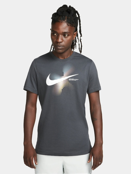 Футболка Nike Yoga Dri-Fit Grey DM7825-077 купить в Киеве, Харькове,  Днепре, Одессе, Запорожье, Львове