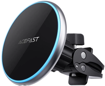 Uchwyt samochodowy Acefast D3 Magnetic Wireless Charging Silver (6974316280446)
