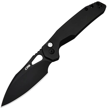 Ніж CJRB Knives Frack Black Blade AR-RPM9 Steel handle Чорний (27980386)