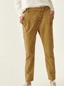 Spodnie damskie Tatuum Figa T2214.144 44 Beżowe (5900142232862)