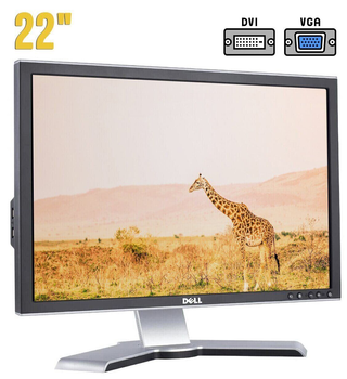 Монитор Dell UltraSharp 2208WFPt / 22" (1680x1050) TN / DVI, VGA, USB / VESA 100x100 б/у