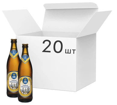 Hofbrau Oktoberfest світле фільтроване 0,5 л × 20