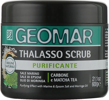 Талассо-скраб для тела "Морская соль и масло моринги" - Geomar Thalasso Scrub Purificante 600g (993031-1286339-2)