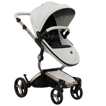 Прогулочная коляска Mima Xari Max Snow White шасси Champagne