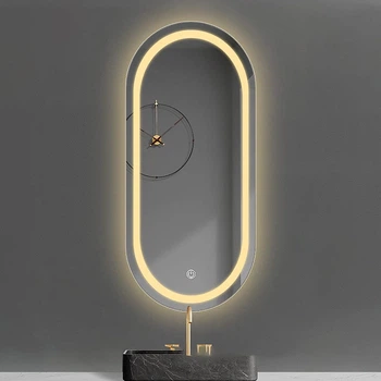 Дзеркало PIONA з LED-підсвіткою 100х40 + сенсорне керування