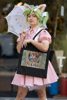 Эко-сумка шоппер с аниме принтом One Piece Ван-Пис Розыскная листовка Nami Нами ЭСШ001257