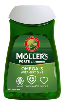 Дієтична добавка Mollers Forte 112 капсул (7070866008628)