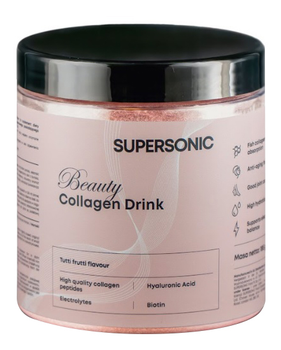 Напій Supersonic Collagen Beauty Drink Тутті Фрутті 185 г (5905644489028)