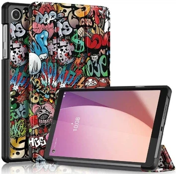 Чехол Smart Case на Lenovo Tab M8 4th Gen (8") graffiti
