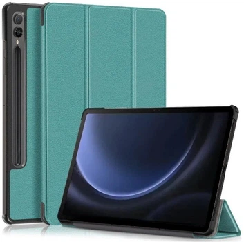Чехол Smart Case на Samsung Galaxy Tab S9 FE Plus зеленый