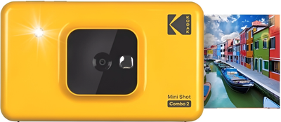 Камера миттєвого друку Kodak Mini Shot 2 Era Yellow (0192143004073)