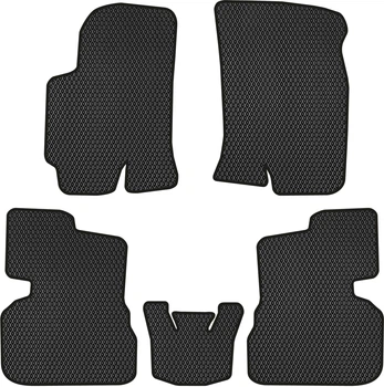 EVA коврики EVAtech в салон авто Chevrolet Evanda 2003-2006 Sedan EU 5 шт Black (CT51779CB5RBB)