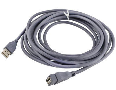 Кабель удлинитель UKC USB AM-AF 5 m grey