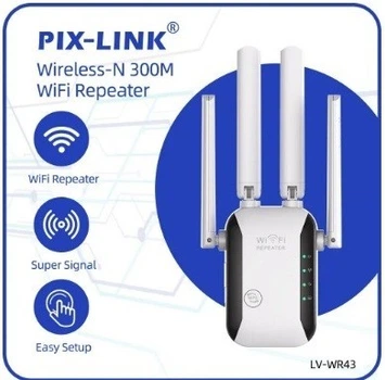 Підсилювач WiFi Сигналу Ретранслятор Pix-Link WR43