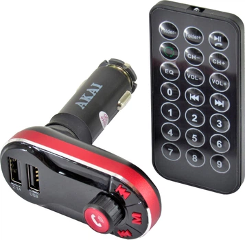 Модулятор MP3 FM (Akai) в прикуриватель FMT-66B (+ Bluetooth) FMT-66B