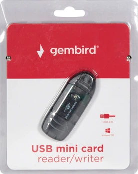 Кардридер MicroSD (Gembird) FD2-SD-1 (USB) FD2-SD-1