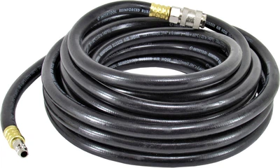 Шланг компрессора 10х17мм. 20Атм. 10м. (Intertool) (резиновый усил.) (PT-1734)