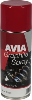 Мастило-спрей графітне (AVIA) Graphite Spray 400мл. Graphite Spray