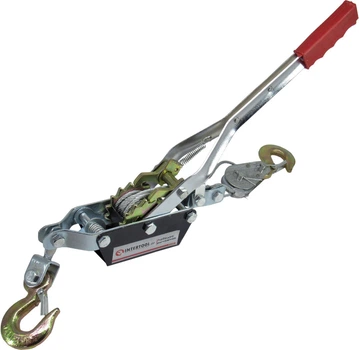 Лебедка механическая с ручкой INTERTOOL 2т 1,5м-4.5мм (2-полож.) GT1442