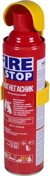 Вогнегасник вуглекислотний (Fire Stop) 1кг. жовта кришка F1-25