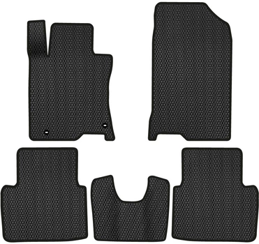 EVA коврики EVAtech в салон авто Honda Crosstour 2WD 2009-2015 SUV USA 5 шт Black (HA42776C5TL2RBB)